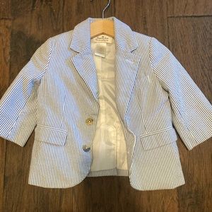 Janie & Jack Seersucker Jacket 6-12 mo